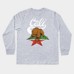 CALI BEAR Kids Long Sleeve T-Shirt